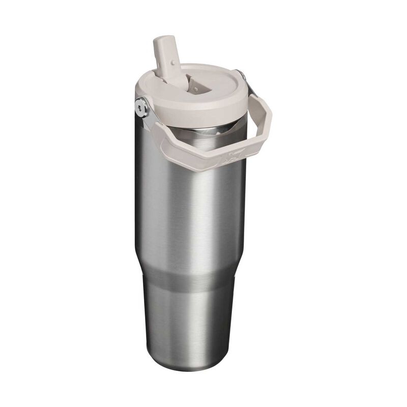 Stanley The Iceflow Flip Straw 2.0 Tumbler 30oz Stainless Steel Ash image number 1